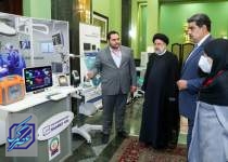 بازدید رئیسی و مادورو از نمایشگاه توانمندی‌ها و دستاوردهای دانش‌بنیان شرکت‌های ایرانی