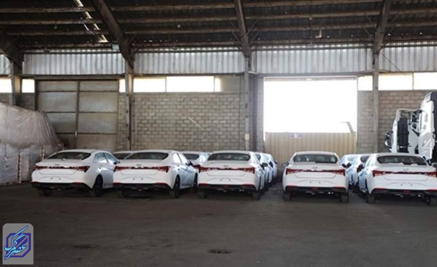 واردات ۱۱۰۰ دستگاه خودرو به یک بندر جنوبی کشور از ابتدای سال