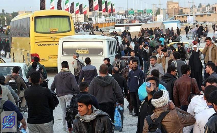 افزایش ۹ درصدی تردد زائران اربعین از مرزهای کشور