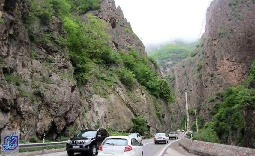 تردد از محور چالوس و آزادراه تهران- شمال ممنوع است
