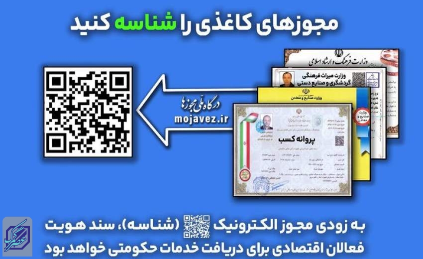 هرچه زودتر مجوزهای کاغذی تان را الکترونیکی کنید